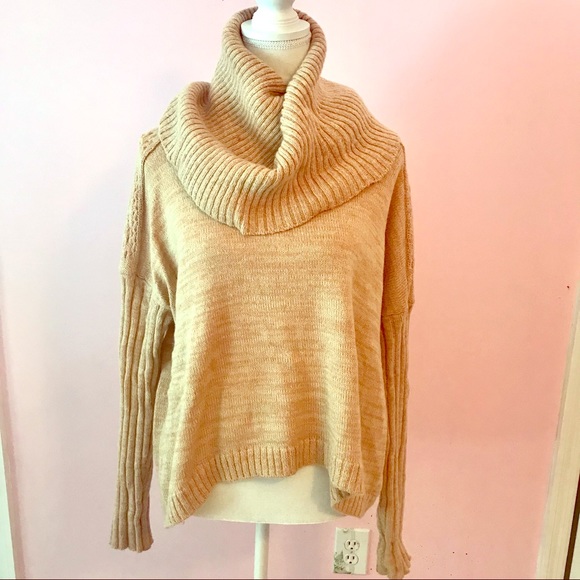 Moda International Sweaters - Moda International Big Cowl Neck Sweater SZ L